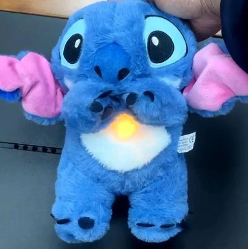 Novo Bichinho de pelúcia Stitch Lilo&Stitch  brinquedo Anime com  música e luz.