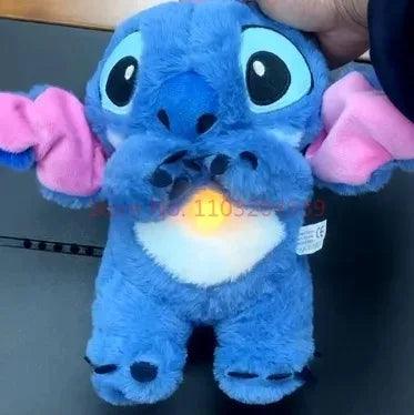 Novo Bichinho de pelúcia Stitch Lilo&Stitch  brinquedo Anime com  música e luz.