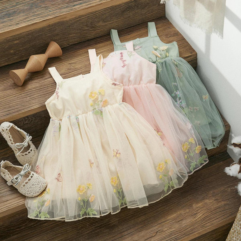 👑 VESTIDO DE PRINCESA INFANTIL - PERFEITO PARA O VERÃO E FESTAS DE ANIVERSSÁRIO