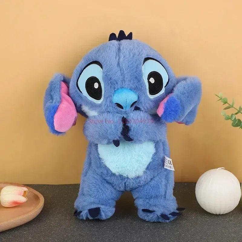 Novo Bichinho de pelúcia Stitch Lilo&Stitch  brinquedo Anime com  música e luz.