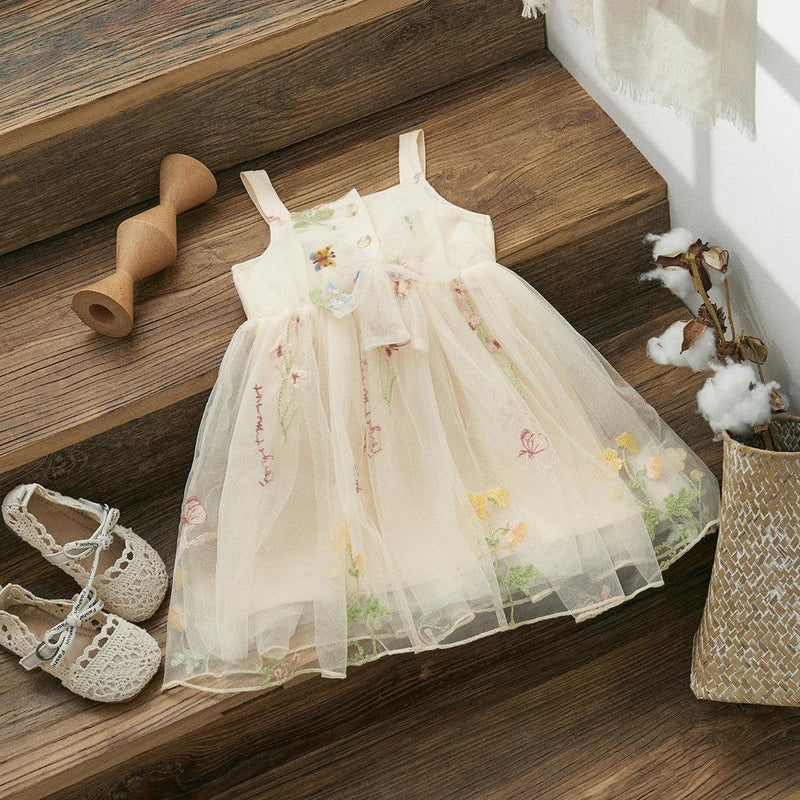 👑 VESTIDO DE PRINCESA INFANTIL - PERFEITO PARA O VERÃO E FESTAS DE ANIVERSSÁRIO