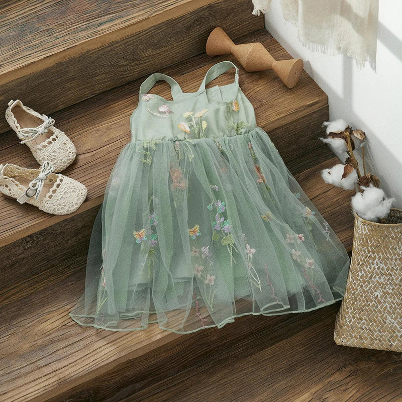 👑 VESTIDO DE PRINCESA INFANTIL - PERFEITO PARA O VERÃO E FESTAS DE ANIVERSSÁRIO