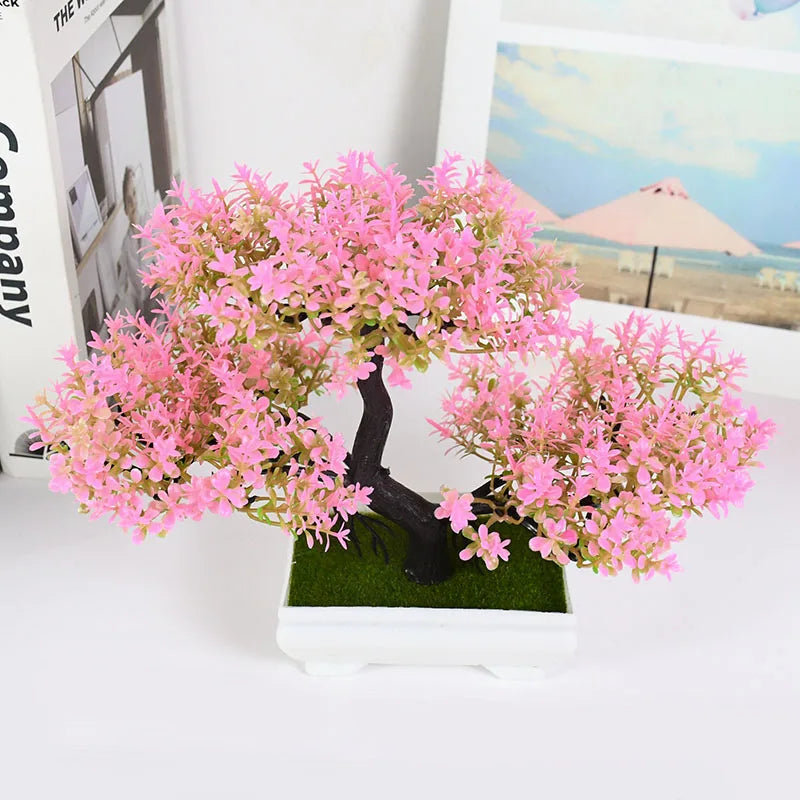 Mini Bonsai Artificial - Decoração Elegante para Qualquer Ambiente! 🌿 Beleza natural sem complicações!