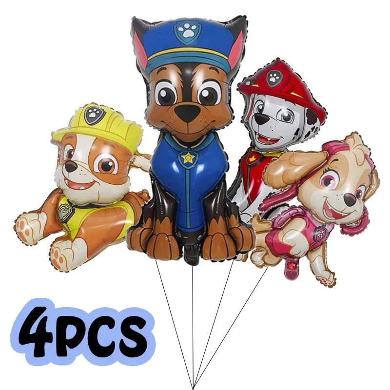 🎉 Transforme a festa do seu pequeno em uma grande aventura com o Conjunto de Balões  da Patrulha Canina! 🐾