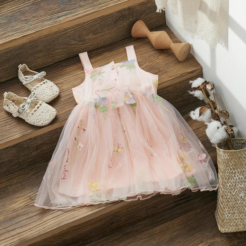 👑 VESTIDO DE PRINCESA INFANTIL - PERFEITO PARA O VERÃO E FESTAS DE ANIVERSSÁRIO