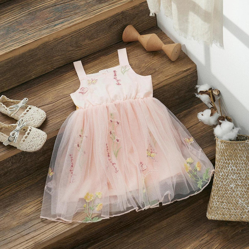 👑 VESTIDO DE PRINCESA INFANTIL - PERFEITO PARA O VERÃO E FESTAS DE ANIVERSSÁRIO