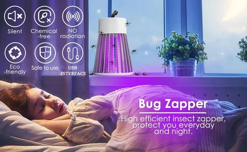 Lâmpada Portátil Contra Mosquitos - Sua Aliada para Noites Tranquilas!