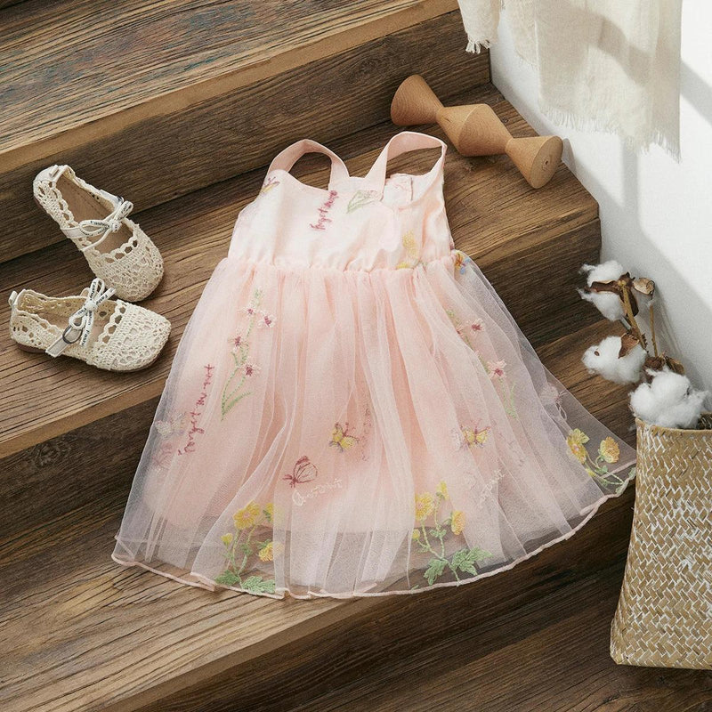 👑 VESTIDO DE PRINCESA INFANTIL - PERFEITO PARA O VERÃO E FESTAS DE ANIVERSSÁRIO