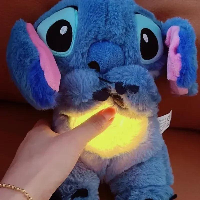 Novo Bichinho de pelúcia Stitch Lilo&Stitch  brinquedo Anime com  música e luz.