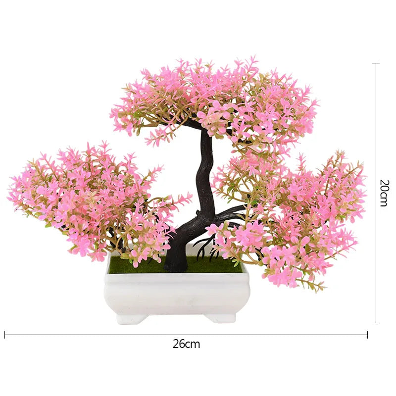 Mini Bonsai Artificial - Decoração Elegante para Qualquer Ambiente! 🌿 Beleza natural sem complicações!