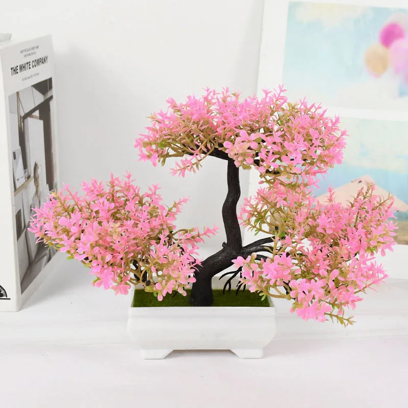 Mini Bonsai Artificial - Decoração Elegante para Qualquer Ambiente! 🌿 Beleza natural sem complicações!